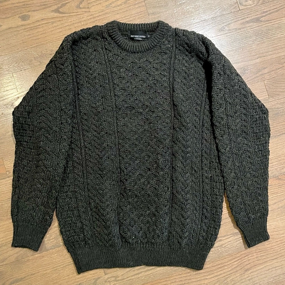 Rue Saint-Patrick Irish Fisherman Sweater